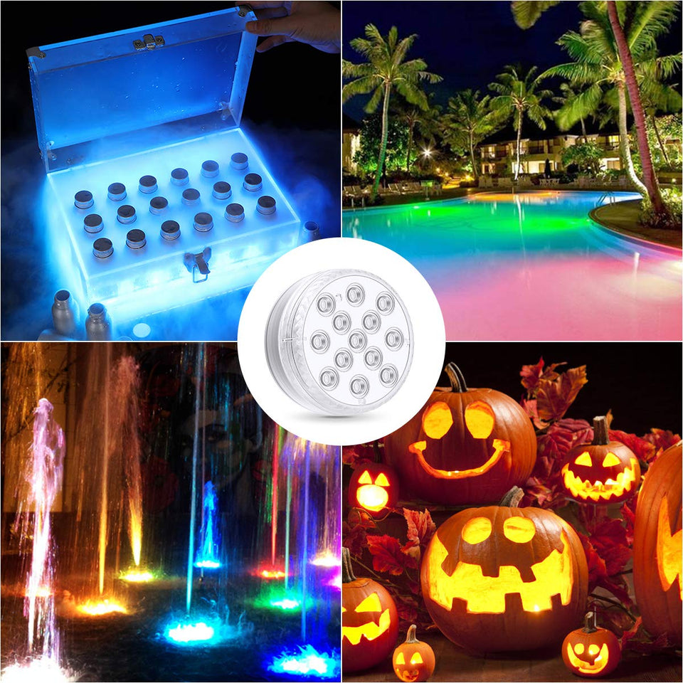 Waterproof LED Pool Lights Remote Control